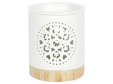 Mandala Oil Burner with tealight in Gift Box - Heavenly Crystals Online
