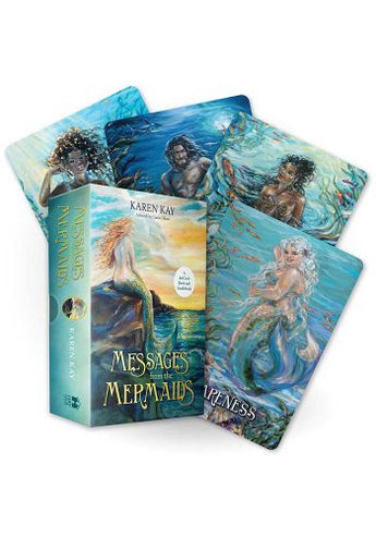 Messages from the Mermaids – 44‑Card Oracle Deck & Guidebook by Karen Kay - Ocean Wisdom, Intuition & Emotional Healing - Heavenly Crystals Online