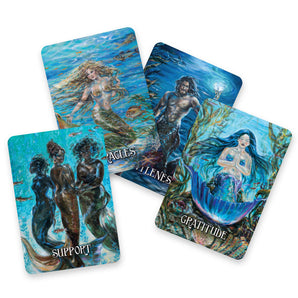 Messages from the Mermaids – 44‑Card Oracle Deck & Guidebook by Karen Kay - Ocean Wisdom, Intuition & Emotional Healing - Heavenly Crystals Online