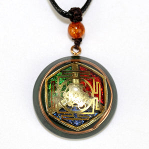 Metatron Merkabah Orgonite Pendant – Sacred Geometry Protection & High‑Vibration Energy Tool - Heavenly Crystals Online