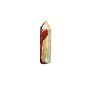 Mookaite Jasper Generator Point (104g) – Grounding, Strength & Ancestral Earth Energy - Heavenly Crystals Online