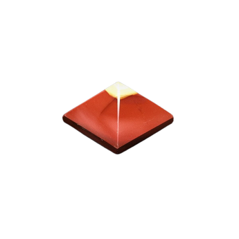 Mookaite Jasper Pyramid (71g) – Grounding, Strength & Ancestral Earth Wisdom - Heavenly Crystals Online