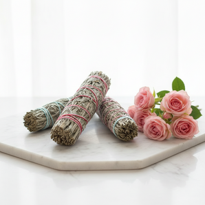 Mugwort Smudge Stick – Dried Ritual Herb for Protection, Cleansing & Dreamwork - Heavenly Crystals Online
