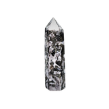 Mystic Merlinite (Indigo Gabbro) Generator Point (143g) – Intuition, Shadow Work & Deep Magic - Heavenly Crystals Online