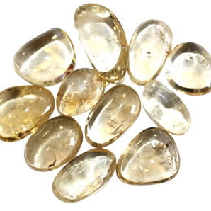 Natural Citrine Oval Tumbled Stone