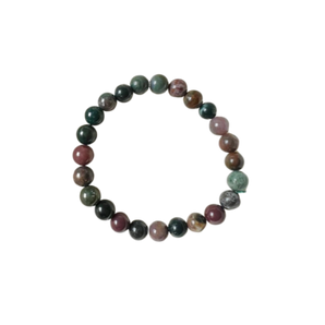 Ocean Jasper Bracelet (8mm) Joy, Renewal & Emotional Balance - Heavenly Crystals Online