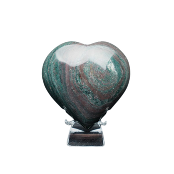 Ocean Jasper Heart (214g) – Joy, Renewal & Emotional Balance - Heavenly Crystals Online