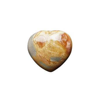 Ocean Jasper Heart (252g) – Joy, Renewal & Emotional Balance - Heavenly Crystals Online