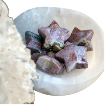 Ocean Jasper Stars – Joy, Renewal & Heart‑Opening Energy - Heavenly Crystals Online