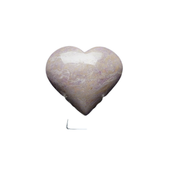 Phosphosiderite Heart (145g) – Calm, Emotional Healing & Higher‑Heart Connection - Heavenly Crystals Online