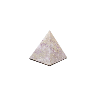 Phosphosiderite Pyramid (207g) – Calm, Emotional Healing & Higher‑Heart Connection - Heavenly Crystals Online