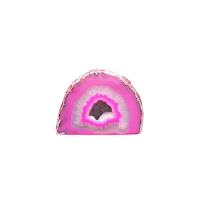 Pink Agate Druzy Cave (340g) – Calming, Heart‑Healing & Peaceful Energy Crystal - Heavenly Crystals Online
