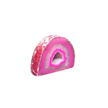 Pink Agate Druzy Cave (340g) – Calming, Heart‑Healing & Peaceful Energy Crystal - Heavenly Crystals Online
