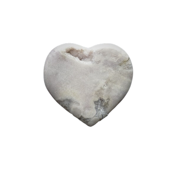 Pink Amethyst Heart with Stand (304g) – Heart Healing, Emotional Balance & Gentle Protective Energy - Heavenly Crystals Online