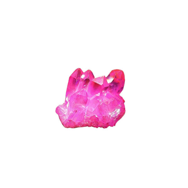 Pink Aura Quartz Cluster 67g – Heavenly Crystals Online