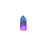 Pink & Blue Aura Quartz Generator Point (85g) - Joy, Calm & High‑Vibration Energy - Heavenly Crystals Online