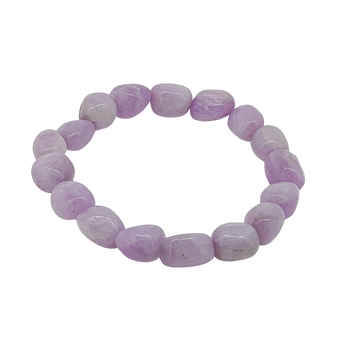 Pink Kunzite Bracelet - Calming, Nurturing & Heart Chakra Energy - Heavenly Crystals Online