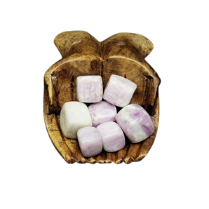 Pink Kunzite Tumbled Stone – Love, Calm & Emotional Healing - Heavenly Crystals Online
