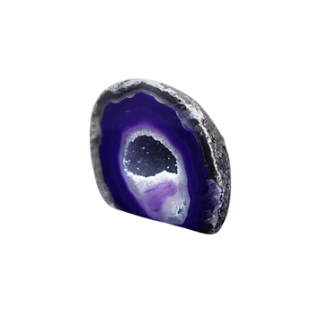 Purple Agate Cave (362g) – Calming, Protective & Soft Ambient Energy - Heavenly Crystals Online