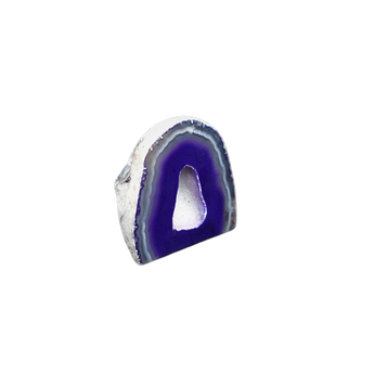 Purple Agate Cave (462g) – Calm, Protection & Home Harmony - Heavenly Crystals Online