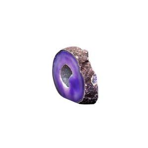 Purple Agate Cave (478g) – Calm, Protection & Home Harmony - Heavenly Crystals Online