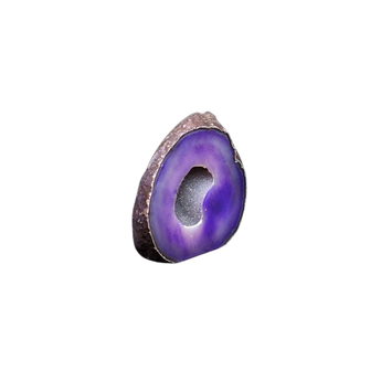 Purple Agate Cave (478g) – Calm, Protection & Home Harmony - Heavenly Crystals Online