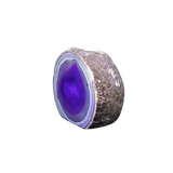 Purple Agate Cave Candle Holder with Tealight Candle (910g) – Calm, Protection & Ambient Glow - Heavenly Crystals Online