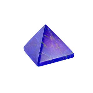 Purple Dyed Howlite Pyramid (71g) – Calm, Intuition & Emotional Balance Crystal - Heavenly Crystals Online