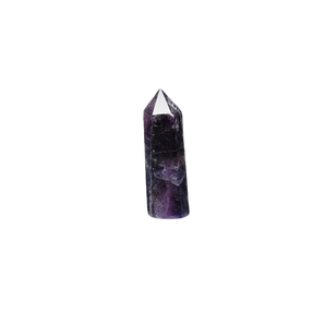 Purple Fluorite Generator Point (48g) – Intuition, Calm, Mental Clarity & Spiritual Protection - Heavenly Crystals Online