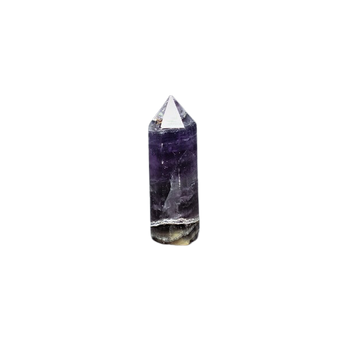 Purple Fluorite Generator Point (53g) – Intuition, Calm, Mental Clarity & Spiritual Protection - Heavenly Crystals Online