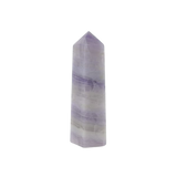 Purple Silky Fluorite Obelisk - Heavenly Crystals Online