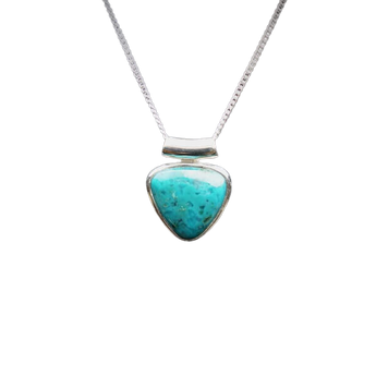 Quantum Quattro Trillion Pendant in 925 Sterling Silver with chain - Emotional healing & Inner balance - Heavenly Crystals Online