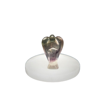 Rainbow Fluorite Angel (32g) – Clarity, Focus & Emotional Balance - Heavenly Crystals Online