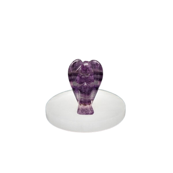 Rainbow Fluorite Angel (50mm) – Clarity, Focus & Emotional Balance - Heavenly Crystals Online