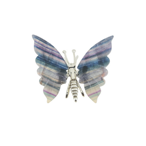 Rainbow Fluorite Butterfly - Heavenly Crystals Online