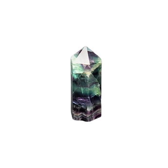 Rainbow Fluorite Generator Point (143g) – Clarity, Calm, Focus & Intuitive Alignment - Heavenly Crystals Online