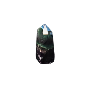 Rainbow Fluorite Generator Point (148g) – Clarity, Calm, Focus & Intuitive Alignment - Heavenly Crystals Online 