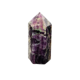 Rainbow Fluorite Generator Point (155g) – Clarity, Calm, Focus & Intuitive Alignment - Heavenly Crystals Online