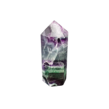 Rainbow Fluorite Generator Point (179g) – Clarity, Calm, Focus & Intuitive Alignment - Heavenly Crystals Online