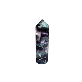 Rainbow Fluorite Generator Point (191g) – Clarity, Calm, Focus & Intuitive Alignment - Heavenly Crystals Online