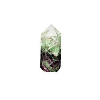 Rainbow Fluorite Generator Point (199g) – Clarity, Calm, Focus & Intuitive Alignment - Heavenly Crystals Online