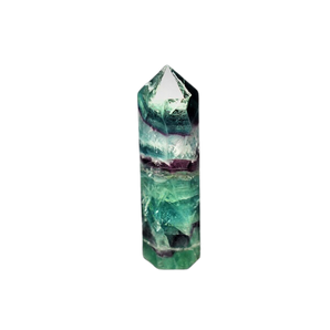 Rainbow Fluorite Generator Point (284g) – Clarity, Calm, Focus & Intuitive Alignment - Heavenly Crystals Online