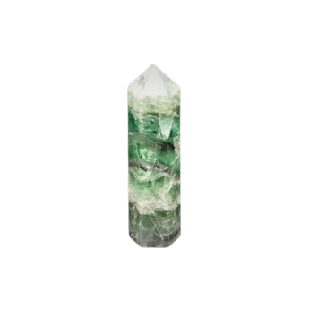Rainbow Fluorite Generator Point (285g) – Clarity, Calm, Focus & Intuitive Alignment - Heavenly Crystals Online
