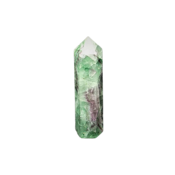 Rainbow Fluorite Generator Point (309g) – Clarity, Calm, Focus & Intuitive Alignment - Heavenly Crystals Online