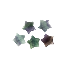 Rainbow Fluorite Stars - Heavenly Crystals Online