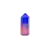 Red & Blue Aura Quartz Generator Point (37g) - Vitality, Intuition & High‑Vibration Energy - Heavenly Crystals Online