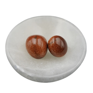 Red Goldstone Tumbled Stone (Manmade – Copper‑Infused Glass) - Vitality, Confidence & Positive Energy - Heavenly Crystals Online