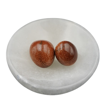 Red Goldstone Tumbled Stone (Manmade – Copper‑Infused Glass) - Vitality, Confidence & Positive Energy - Heavenly Crystals Online