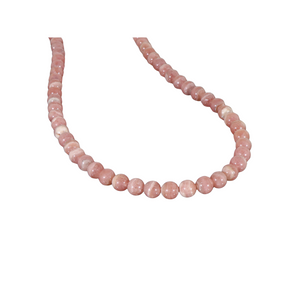 Rhodochrosite Beaded Necklace Genuine - Heavenly Crystals Online