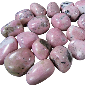 Rhodonite Light Pink Tumbled Stones